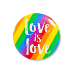 Love is love pride pin