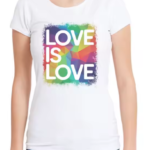 Love is love pride t-skjorte