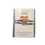 Nydelige prideflagg-armbånd. 2-pakning.
