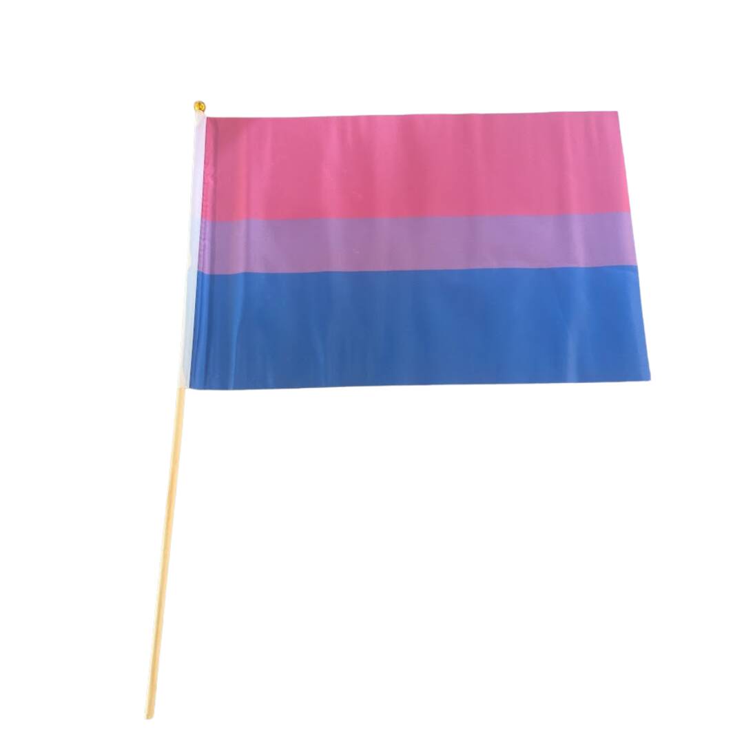 30x45 cm stort bi håndflagg.