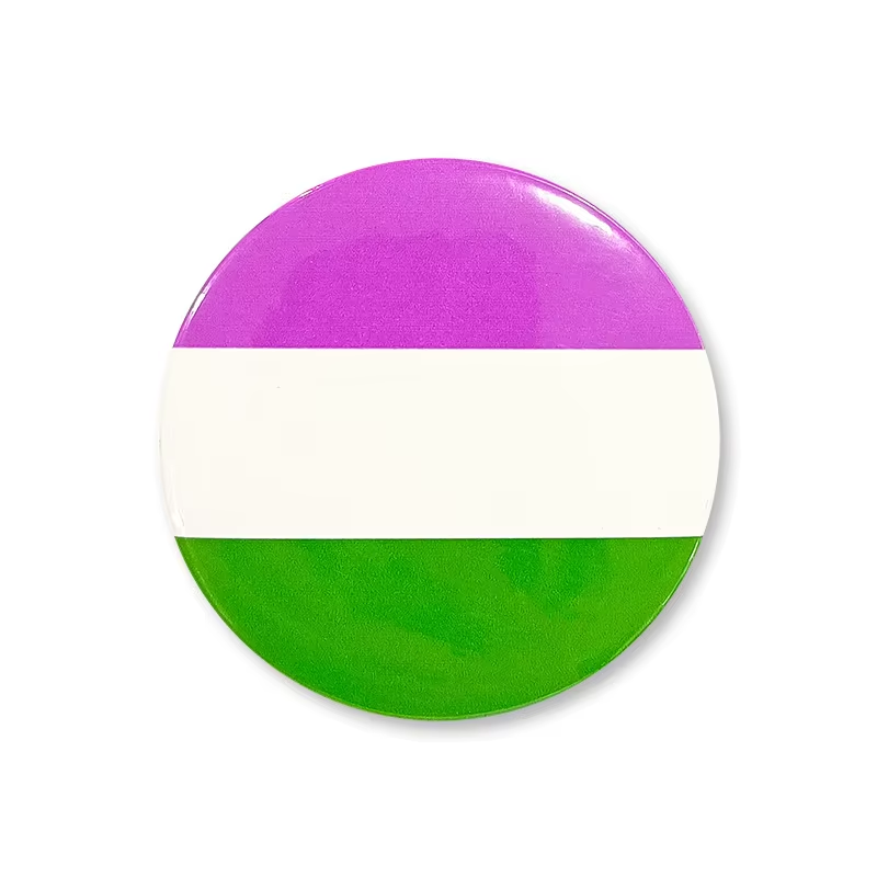 Gender queer pin