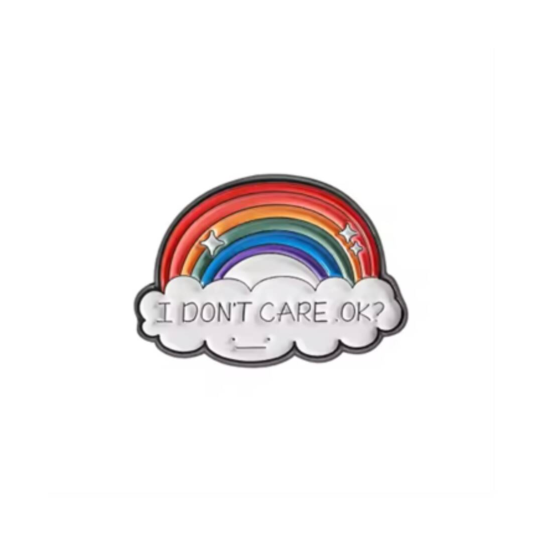Pride pin med teksten