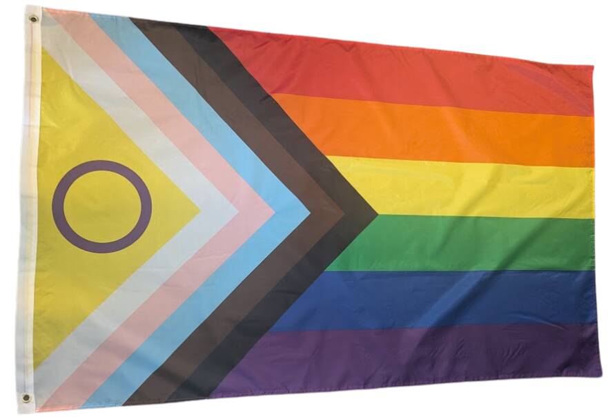 Interseksuell progressiv prideflagg