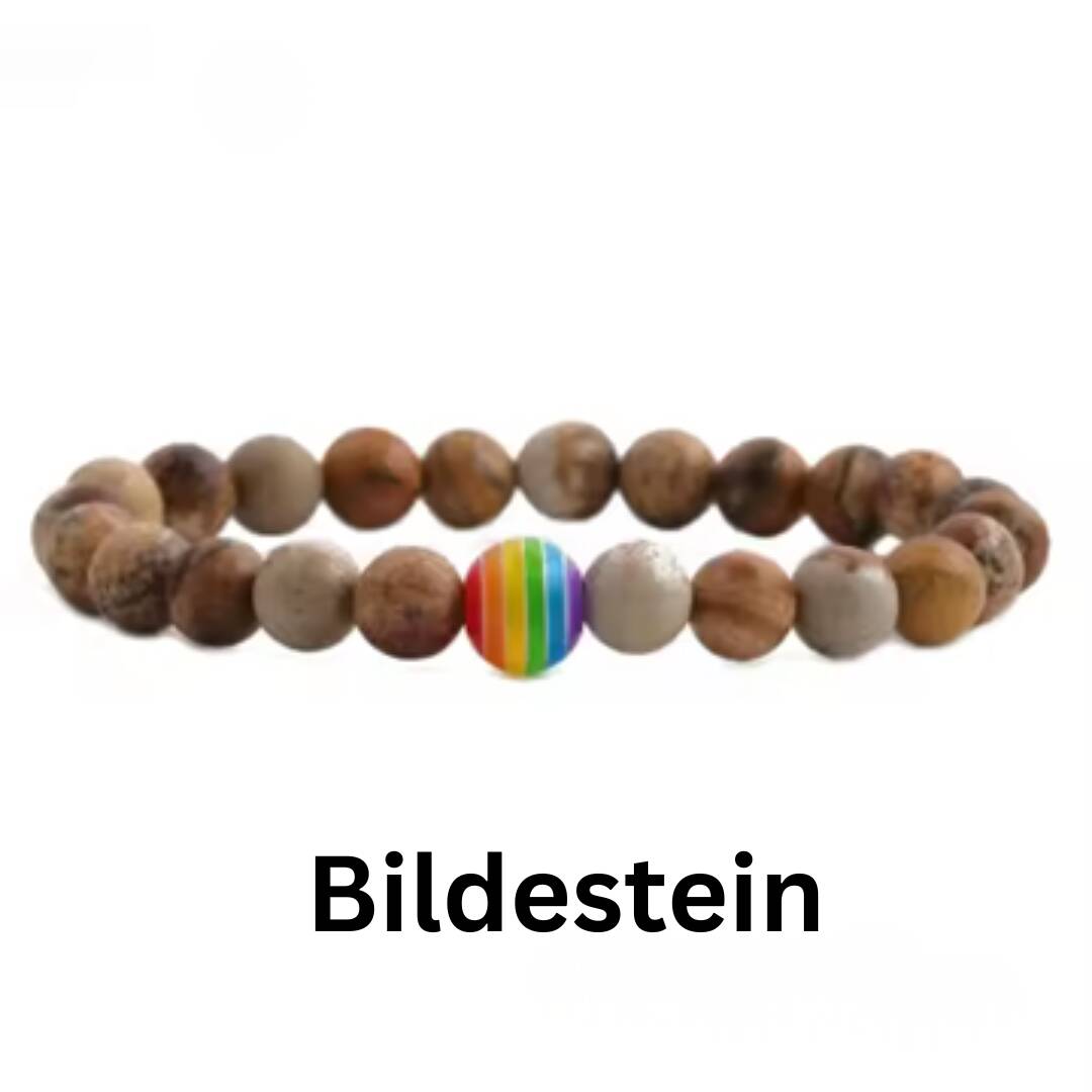 Bildestein pride armbånd
