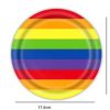 Pride pappfat med mål som viser størrelse
