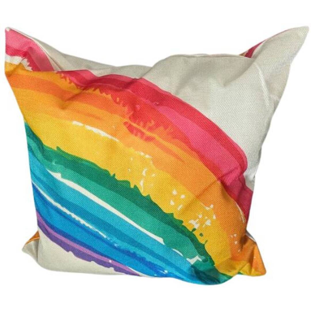 Putetrekk med pridefarger