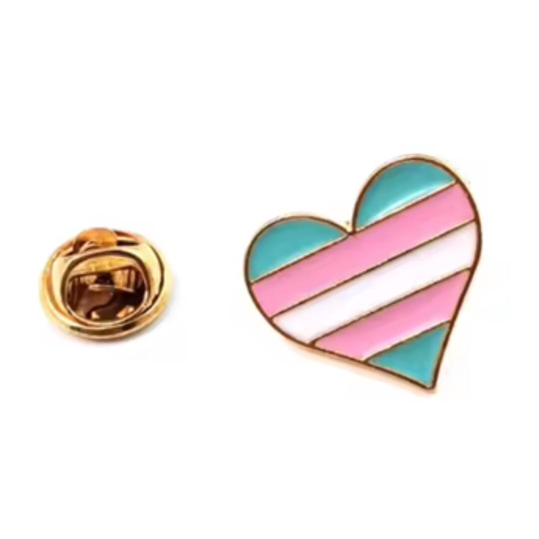 Hjerteformet trans pin