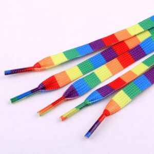 Nydelige pride skolisser i regnbuefarge